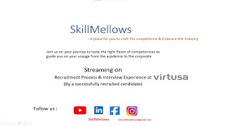 Virtusa Recruitment Process  Interview Experiences  Mr Rajesh [upl. by Noll]