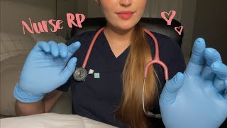 ASMR 💕Nurse B takes care of you💕 Morning Assessment [upl. by Vinny43]