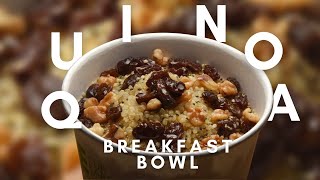 Quinoa Power Breakfast Bowl  Vegan Recipes [upl. by Lenora]