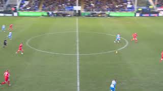 Match Highlights Barrow AFC 10 MK Dons [upl. by Nisen]