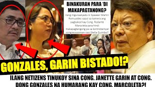 Matapos HARANGIN ang TANONG Kay QUIMBO GONZALES at GARIN SAPUL sa VIDEO BINAKURAN si MARCOLETA [upl. by Nalad163]