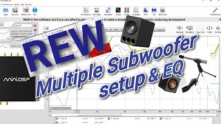 Ep 7  REW Tutorial Multiple Sub setup with Minidsp for Great BASS  Home Theater Gurus [upl. by Aiouqahs]