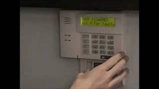 How to bypass a zone on a Honeywell alarm Home Security [upl. by Alfons]