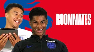 Rashfords Worst Habit and Lingards Sporting Hero  Lingard and Rashford  Roommates [upl. by Sucitivel]