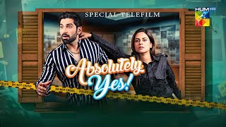 Absolutely Yes  Special Telefilm  13th Januray 2024  Muneeb Butt amp Amar Khan   HUM TV [upl. by Dagall323]