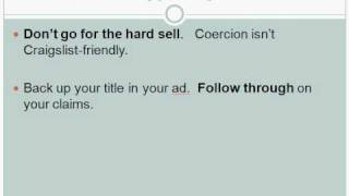 The Ultimate Craigslist Posting Strategy Guide [upl. by Rez]