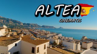 Altea Spain  No Tourists  4K Walk  Offseason  Cinematic  2021 [upl. by Capp955]