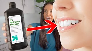 Can Hydrogen Peroxide ACTUALLY Whiten Your Teeth [upl. by Gideon]