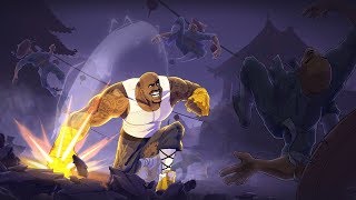 Gamerview  ShaqFu A Legend Reborn PC  Gameplay [upl. by Alyahs]