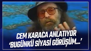 Cem Karaca sürgün hayatını anlatıyor  Sedef Kabaş soruyor  Portreler [upl. by Sully]