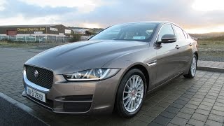 Review amp Test Drive 2016 Jaguar XE Prestige EPerformance [upl. by Rumery]