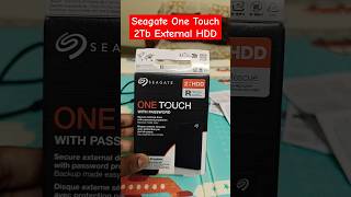 Seagate One Touch 2Tb External HDD seagate hdd externalharddrive externalharddisk [upl. by Auohp]