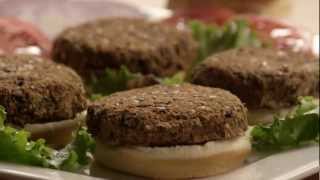 How to Make Black Bean Veggie Burgers  Allrecipescom [upl. by Aiyekal]