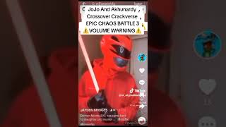 EPIC CHAOS BATTLE Akhunardy And JoJo Gacha Life Crackhouse  TalonTal [upl. by Enyak]