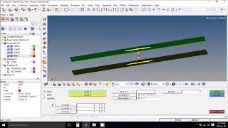 Pretension Bolt Hypermesh Abaqus [upl. by Maillliw]