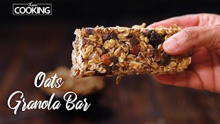 No Bake Granola bar  Healthy Snacks for Weight loss  Protein Bar Recipe  Homemade Granola bar [upl. by Vincenty473]