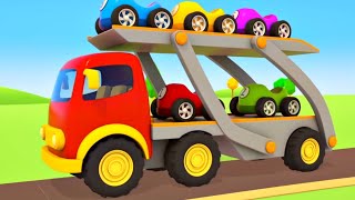 Helper cars cartoons full episodes amp Car cartoons for kids Learn colors with cars for kids [upl. by Nhguahs477]