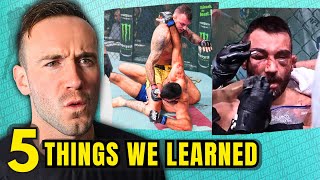 MOICANO DESTROYS SAINTDENIS 5 Things We Learned  UFC Paris [upl. by Aksoyn]