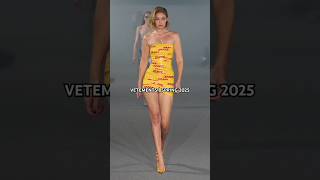 VetementsSpring 2025travisscott gigihadid fashion show runway shorts model video anokyai [upl. by Sansbury]