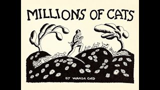 Millions of Cats by Wanda Gag FREE Audiobook Recording [upl. by Anilorac441]