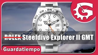 STEELDIVE SD1992 GMT V3 Otro Rolex Explorer II 🚠 REVIEW COMPLETA [upl. by Marlyn]