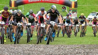 MTBBundesliga XCO 2017 in Titisee Neustadt  Elite MenU23 [upl. by Annahavas622]