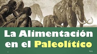 ⭐La Alimentación en el Paleolítico 📘 aulamedia Historia [upl. by Tallulah]