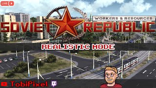 Übung macht den Meister  Realistic Mode Workers amp Resources  Start der Planung 06 LIVE [upl. by Hsina]