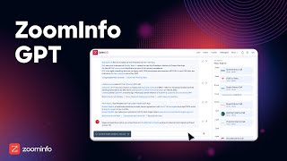 ZoomInfo To Integrate GPT Into Its GotoMarket Platform [upl. by Evoy]