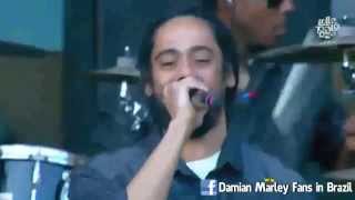 Damian Marley  IntroMake It Bun Dem Live Chile 2015 [upl. by Annhej]