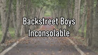 Backstreet Boys  Inconsolable  Lyrics [upl. by Anayad530]