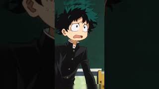 Deku has a quirk all along🤣🤣  My Hero Academia abridged moments animeshorts funnyshorts [upl. by Dedra]