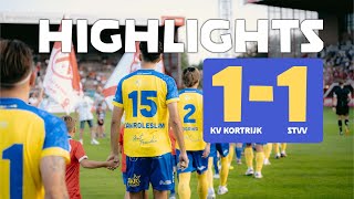 HIGHLIGHTS l KV Kortrijk  STVV l 11 [upl. by Asiilanna184]