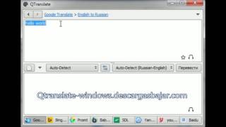 qTranslate para Windows gratis programa de traductor en línea [upl. by Aihppa394]
