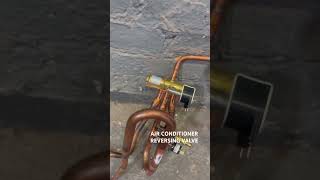 Ptac unit Reversing valve ptac hvac hvaclife hvacsystems brazing airconditioning hvacservice [upl. by Ender]