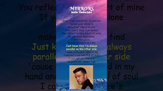 Justin Timberlake  Mirrors Lyrics shorts [upl. by Akiem]