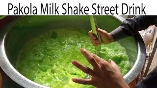 Pakola Milk Juice  Pakola Doodh Soda  Famous Street Drink  Summer Street Drink Pakola Milk Shake [upl. by Sheffie319]