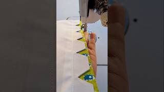 Sewing Tips And Tricks For Making New Pattern With Double layer Using Asmr Sounds Shorts Asmr [upl. by Nattirb]