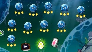 Angry Birds Space 621 To 630 and E9 S16 Pig Dipper 21 To 30 Episode 6 [upl. by Ewolram633]