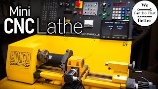 I Bought a 1980s Mini CNC Lathe  Emco Compact 5 CNC [upl. by Hadik]