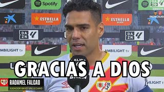 Reacción Radamel Falcao Feliz Por La Salvación Del Rayo [upl. by Sorilda]