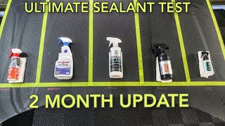 Ultimate Spray Sealant Test  8 Week Update Gtechniq vs Bowdens vs Lithium vs Mirch vs IGL [upl. by Yerfdog480]