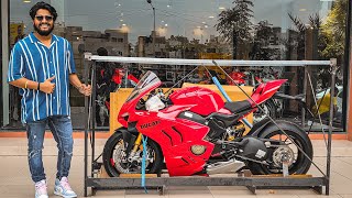 FINALLY ITS HERE MY DUCATI PANIGALE V4S 😈  PDI CINEMATIC VIDIO [upl. by Aliuqaj138]