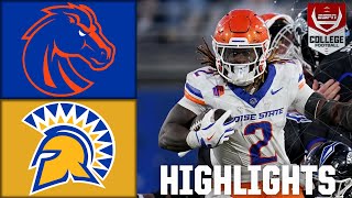 Boise State Broncos vs San Jose State Spartans  Full Game Highlights  ESPN College Football [upl. by Nomead]