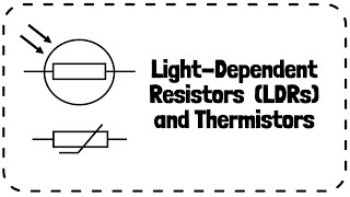 LightDependent Resistors LDRs and Thermistors  GCSE Physics Revision [upl. by Kcirdneked]