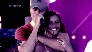 Enrique Iglesias ft Nadiya  Tired of Being Sorry LIVE [upl. by Cyrill159]