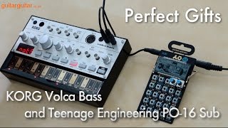 Korg Volca Series vs Teenage Engineering Pocket Operator Series  Perfect Gifts [upl. by Maletta]