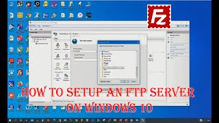 How to Setup an FTP Server on Windows 10 [upl. by Maryrose]