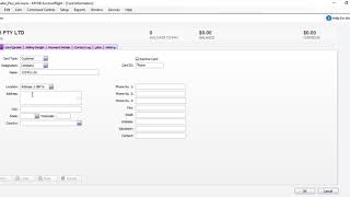 How to Create a Customer in MYOB AccountRight [upl. by Eneryt]