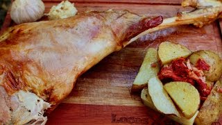 Cordero al Horno a Leña – Receta Locos X el Asado [upl. by Yrroc128]